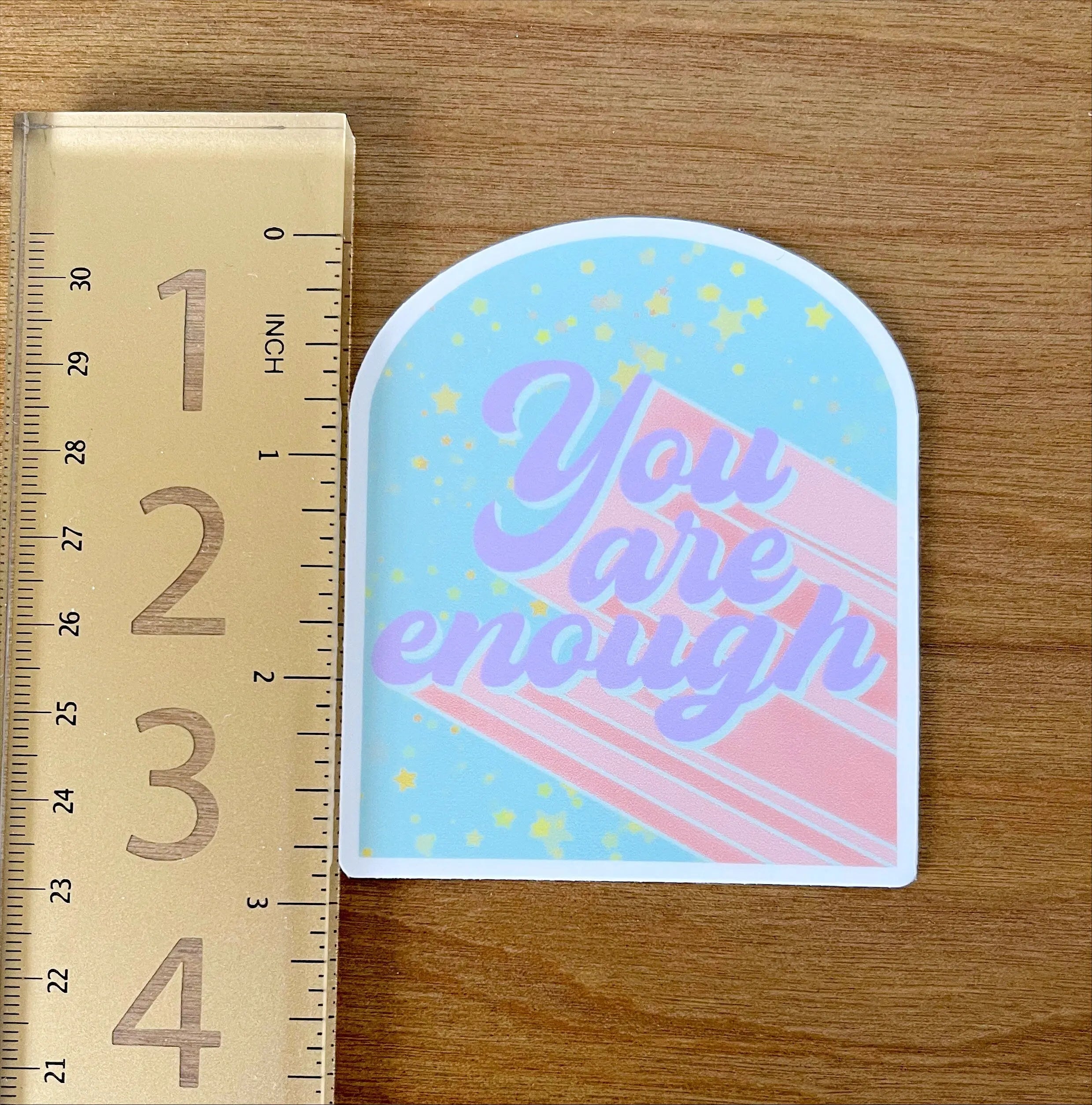 You Are Enough sticker MangoIllustrated