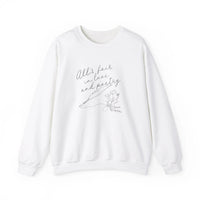 All's Fair in Love and Poetry Crewneck Sweatshirt - MangoIllustrated - Apparel