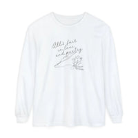 All's Fair in Love and Poetry Long Sleeve Tee - MangoIllustrated - Apparel