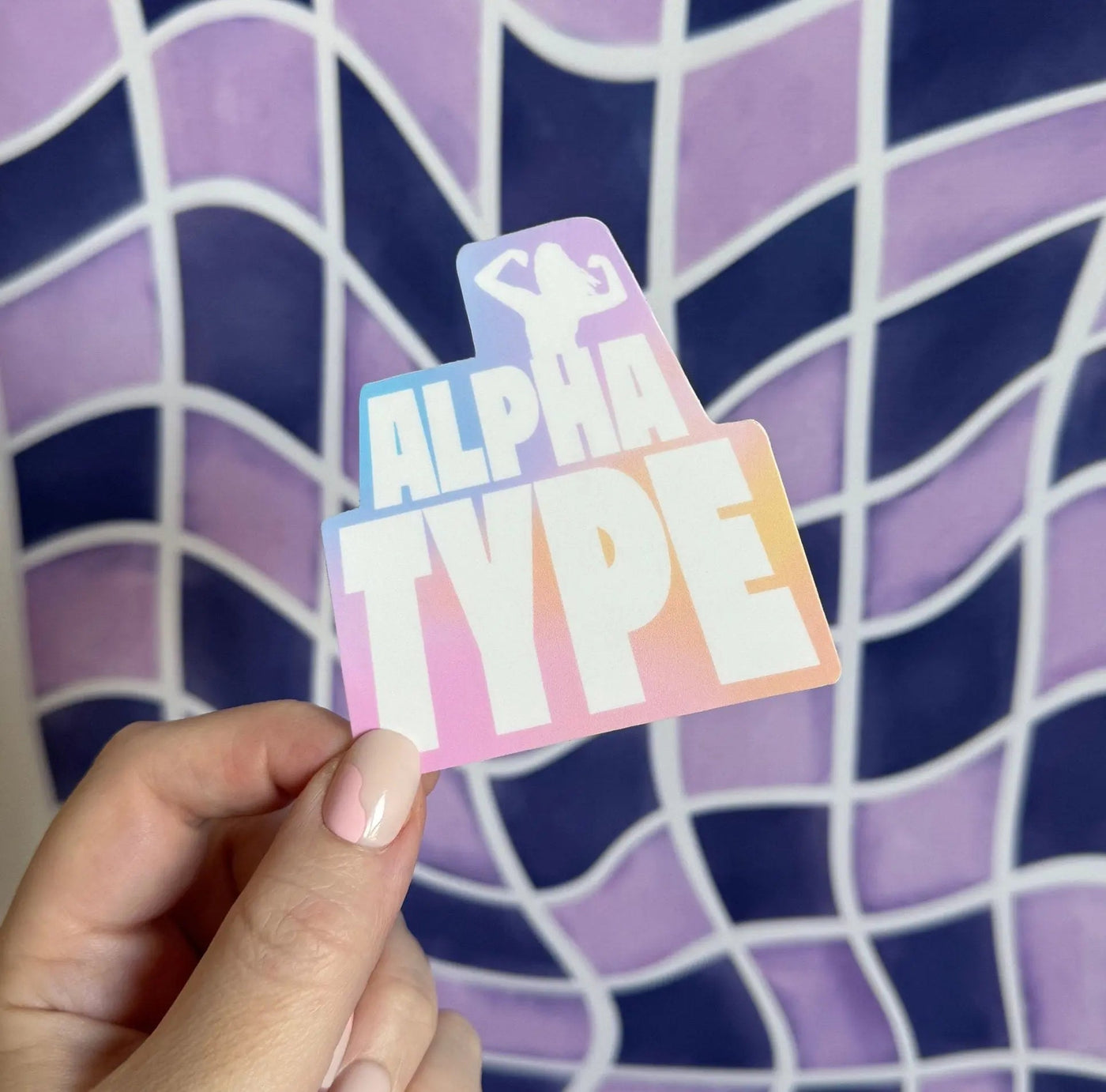 Alpha Type sticker - MangoIllustrated - Sticker