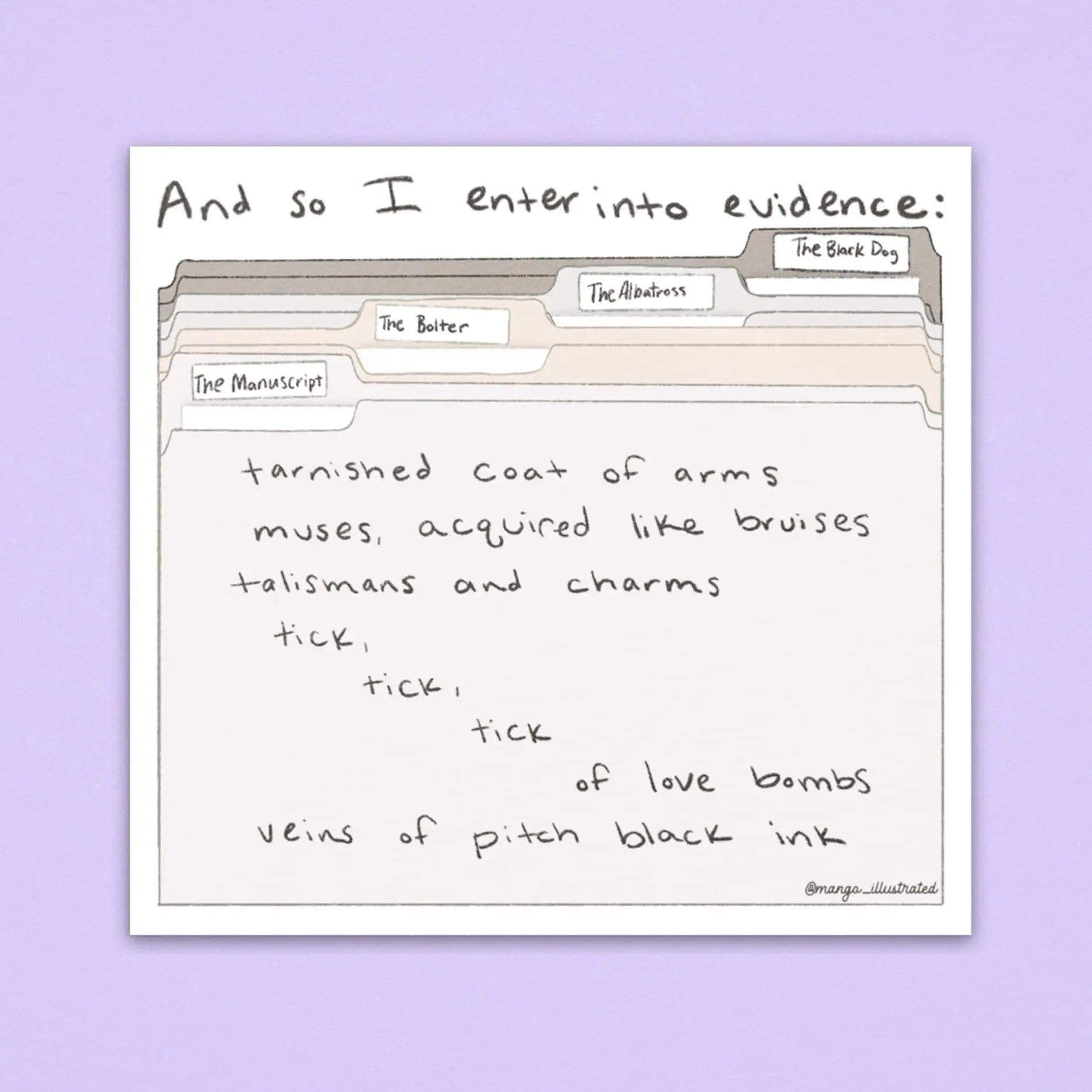 And so I enter into evidence sticker - MangoIllustrated - Sticker