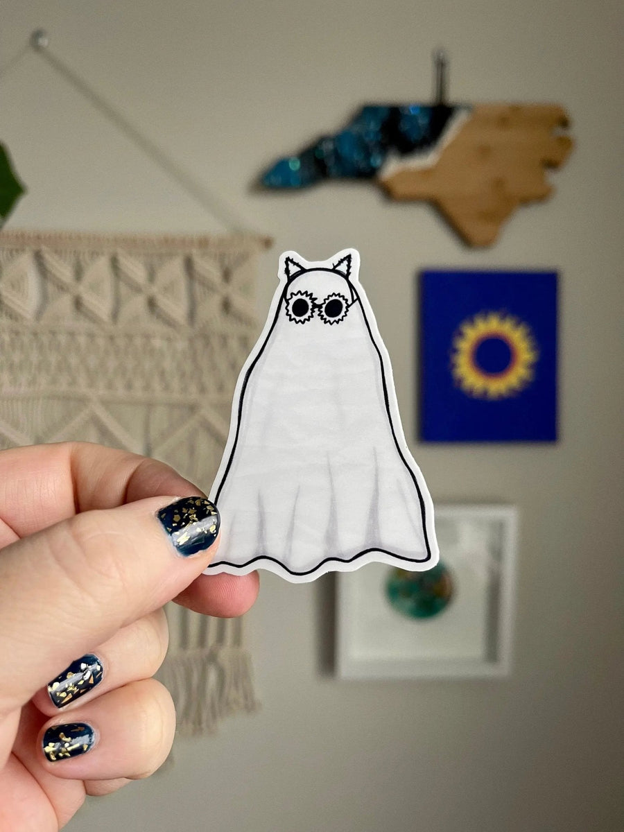 Anti - hero All of the People I’ve Ghosted sticker - MangoIllustrated - Sticker