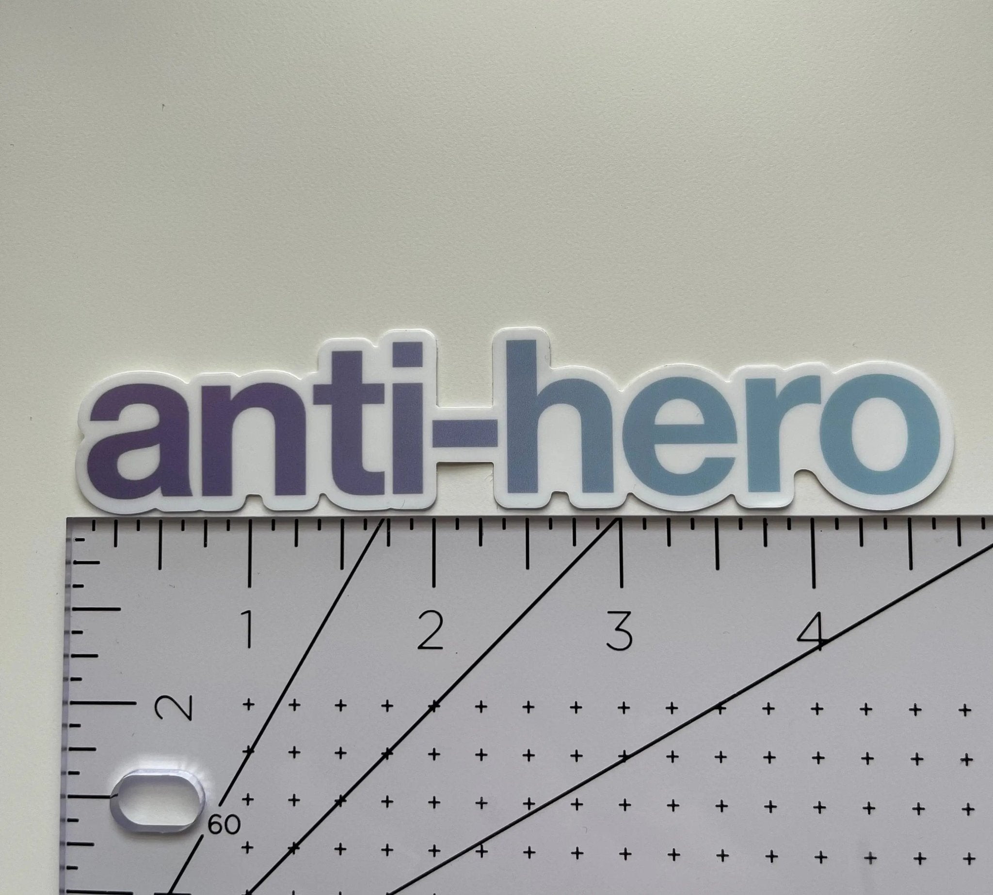 Anti - Hero sticker - MangoIllustrated - Sticker