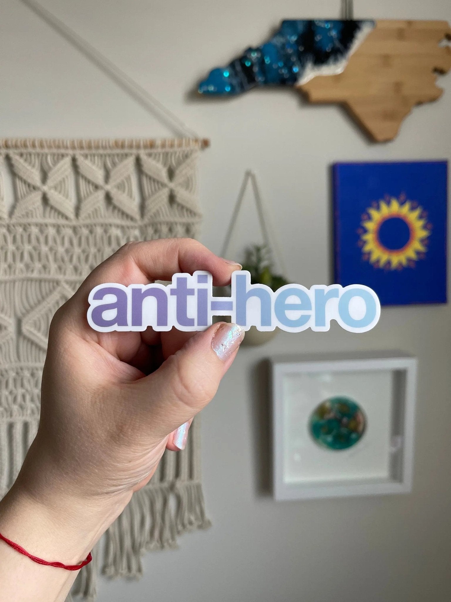 Anti - Hero sticker - MangoIllustrated - Sticker