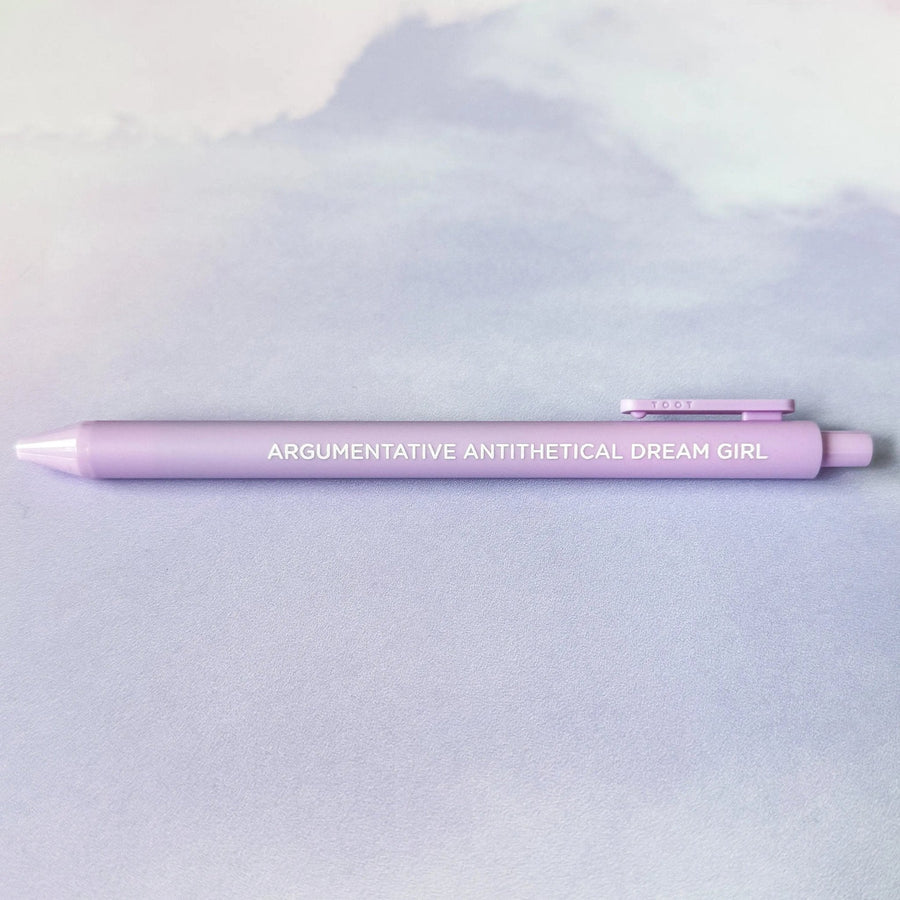 Argumentative Antithetical Dream Girl pen - MangoIllustrated - Pens