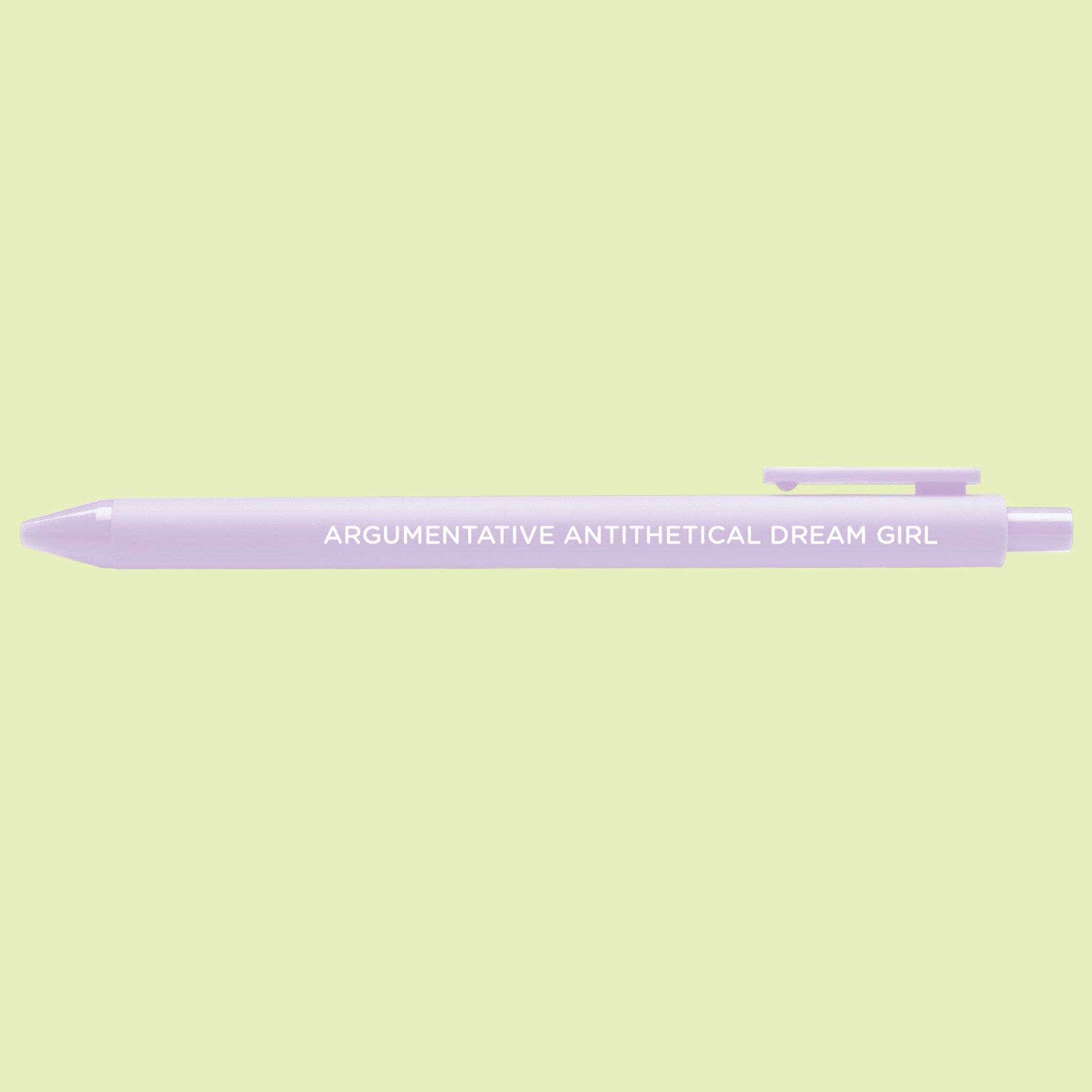 Argumentative Antithetical Dream Girl pen - MangoIllustrated - Pens