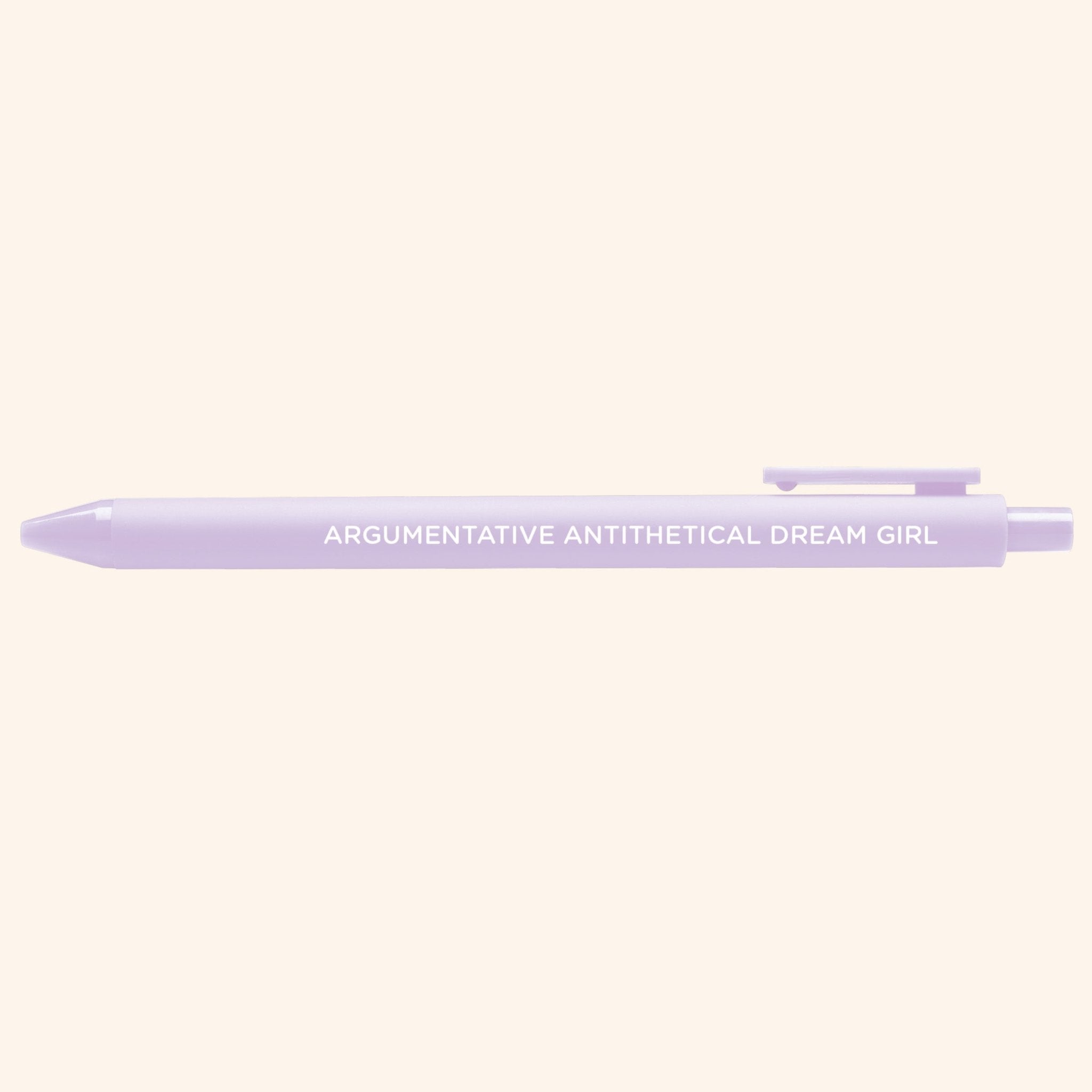 Argumentative Antithetical Dream Girl pen - MangoIllustrated - Pens