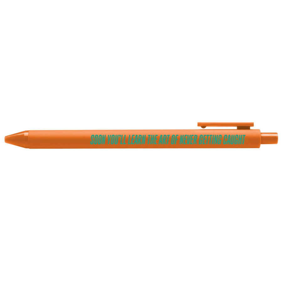 Art of Never Getting Caught pen - MangoIllustrated - Pens