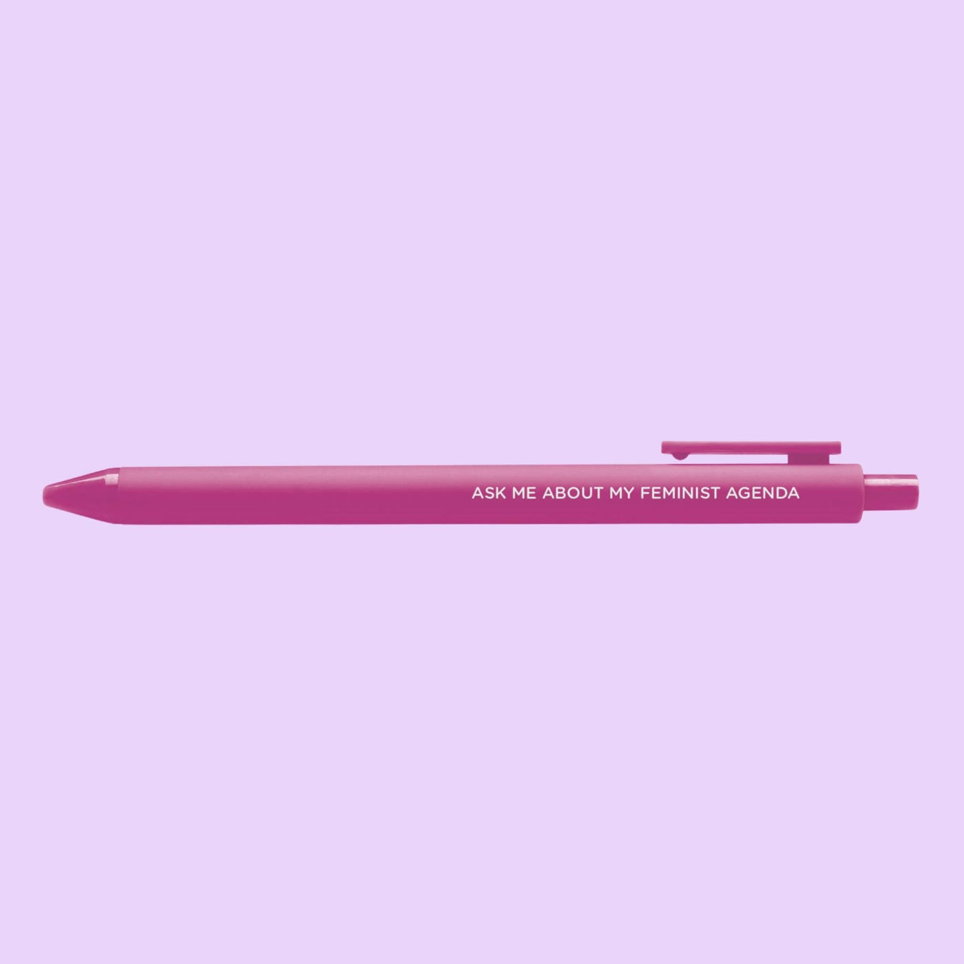 Ask me about my feminist agenda pen - MangoIllustrated - Pens