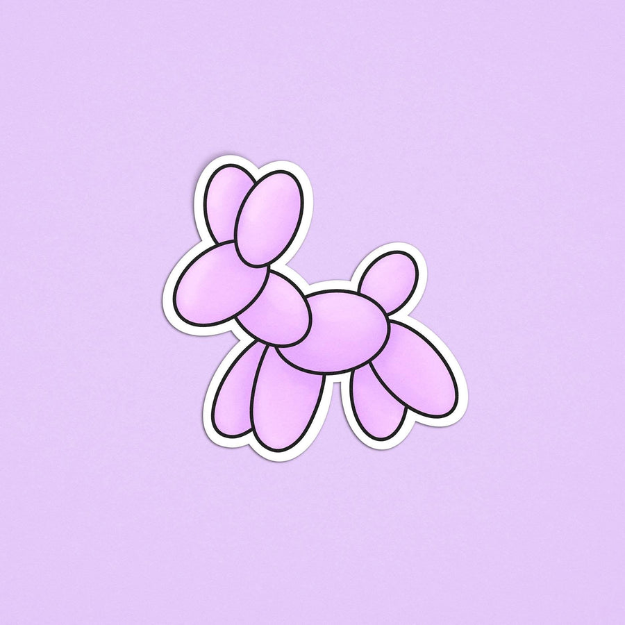 Balloon dog sticker - MangoIllustrated - Sticker