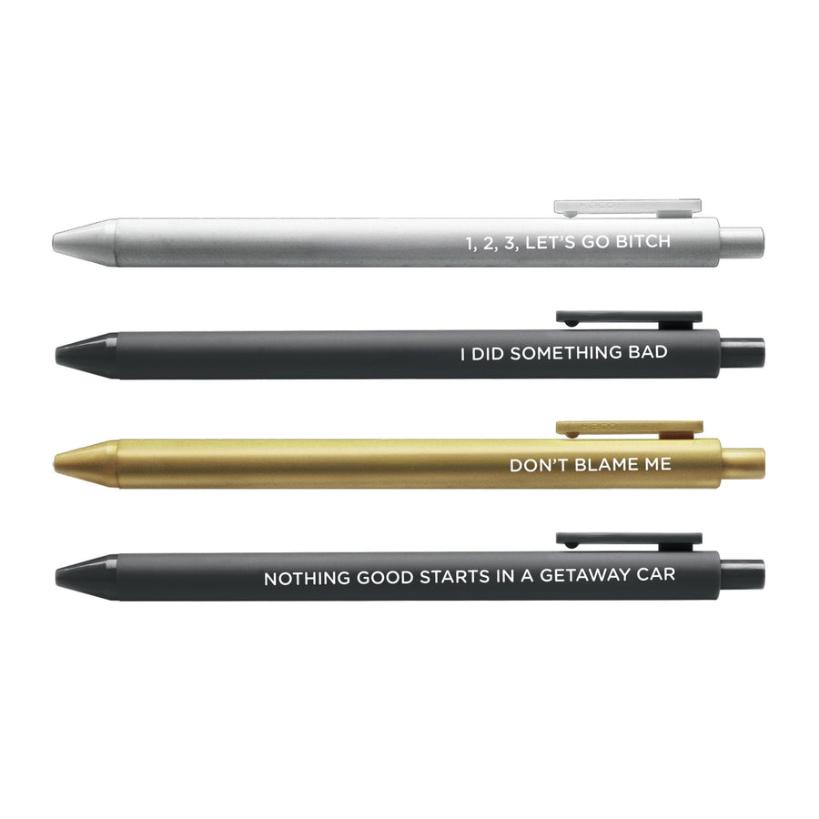Big Reputation gel pen set - MangoIllustrated - Pen Sets