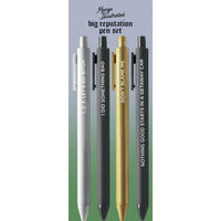 Big Reputation gel pen set - MangoIllustrated - Pen Sets