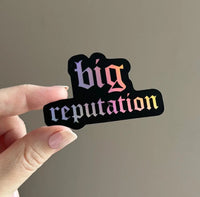 Big Reputation sticker - MangoIllustrated - Sticker