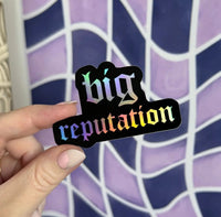 Big Reputation sticker - MangoIllustrated - Sticker