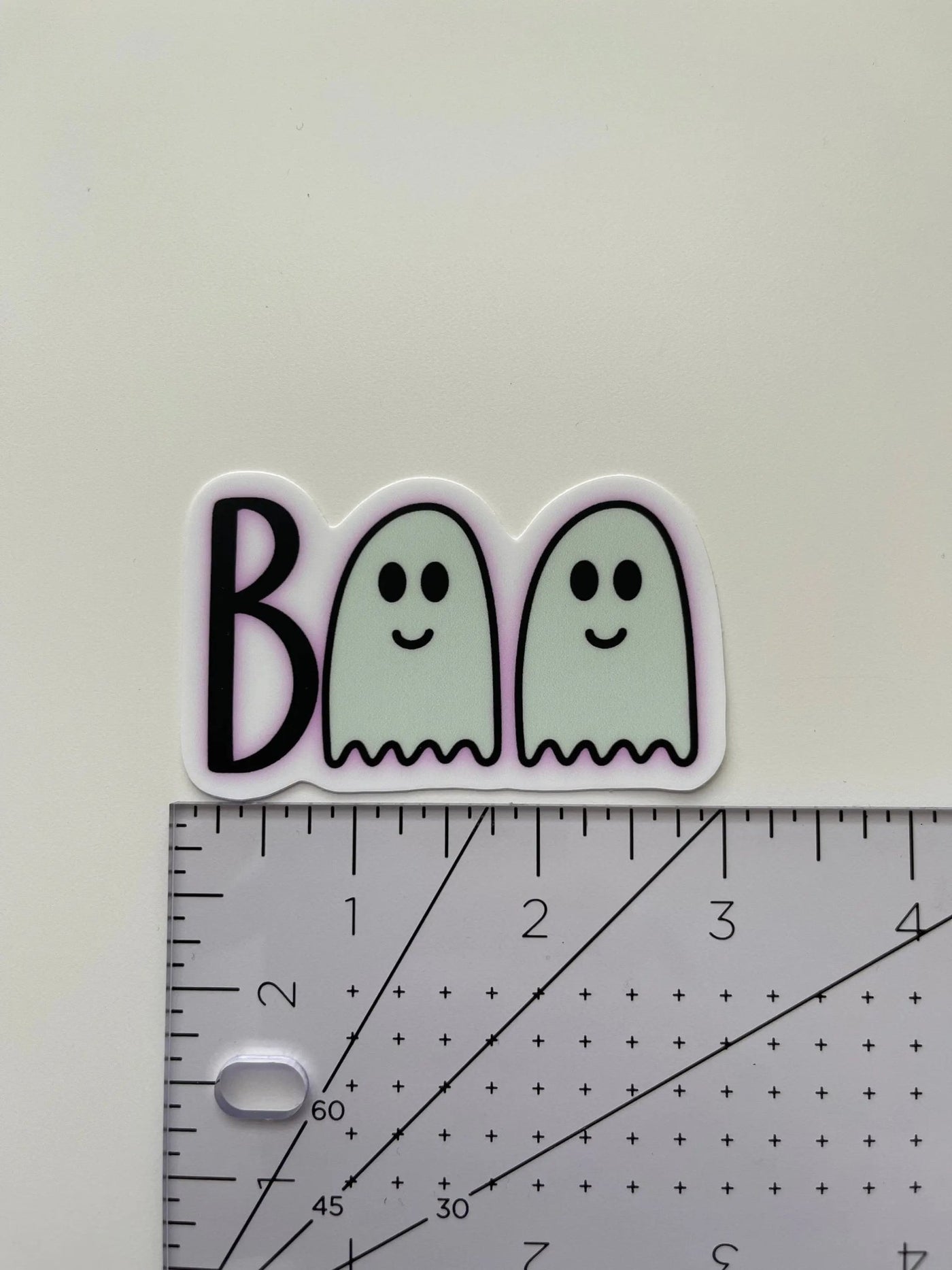 Boo Ghost sticker - MangoIllustrated - Sticker