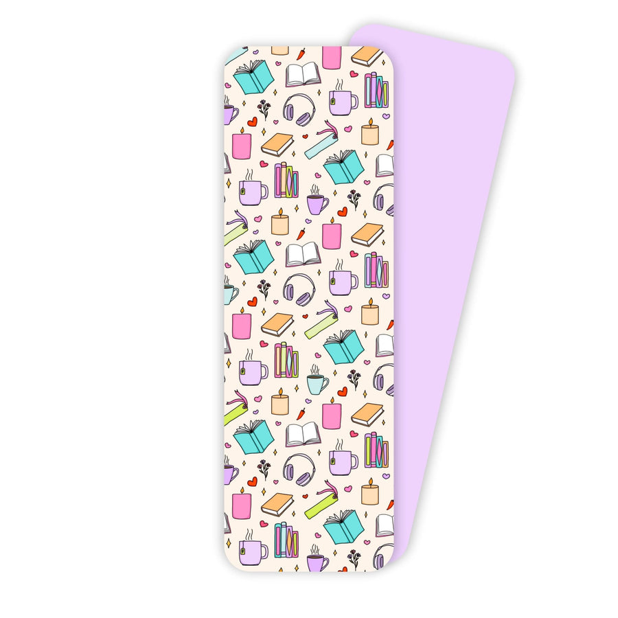 Book doodles bookmark - MangoIllustrated - Bookmarks