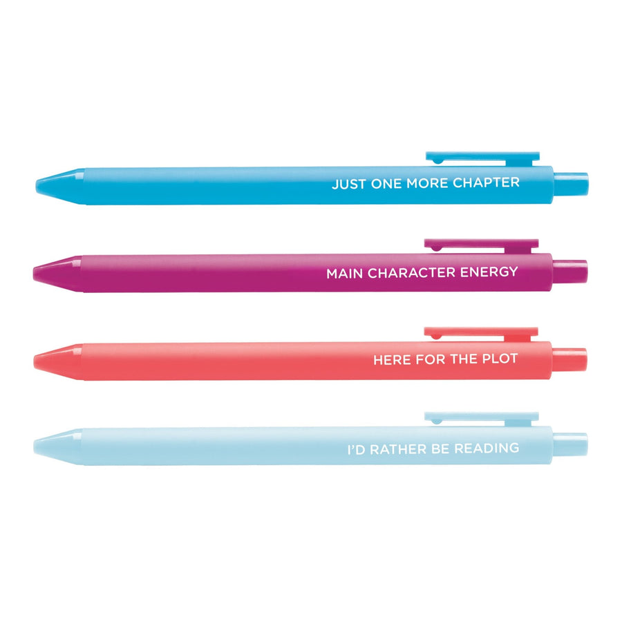 Book Lover pen set - MangoIllustrated - Pen Sets