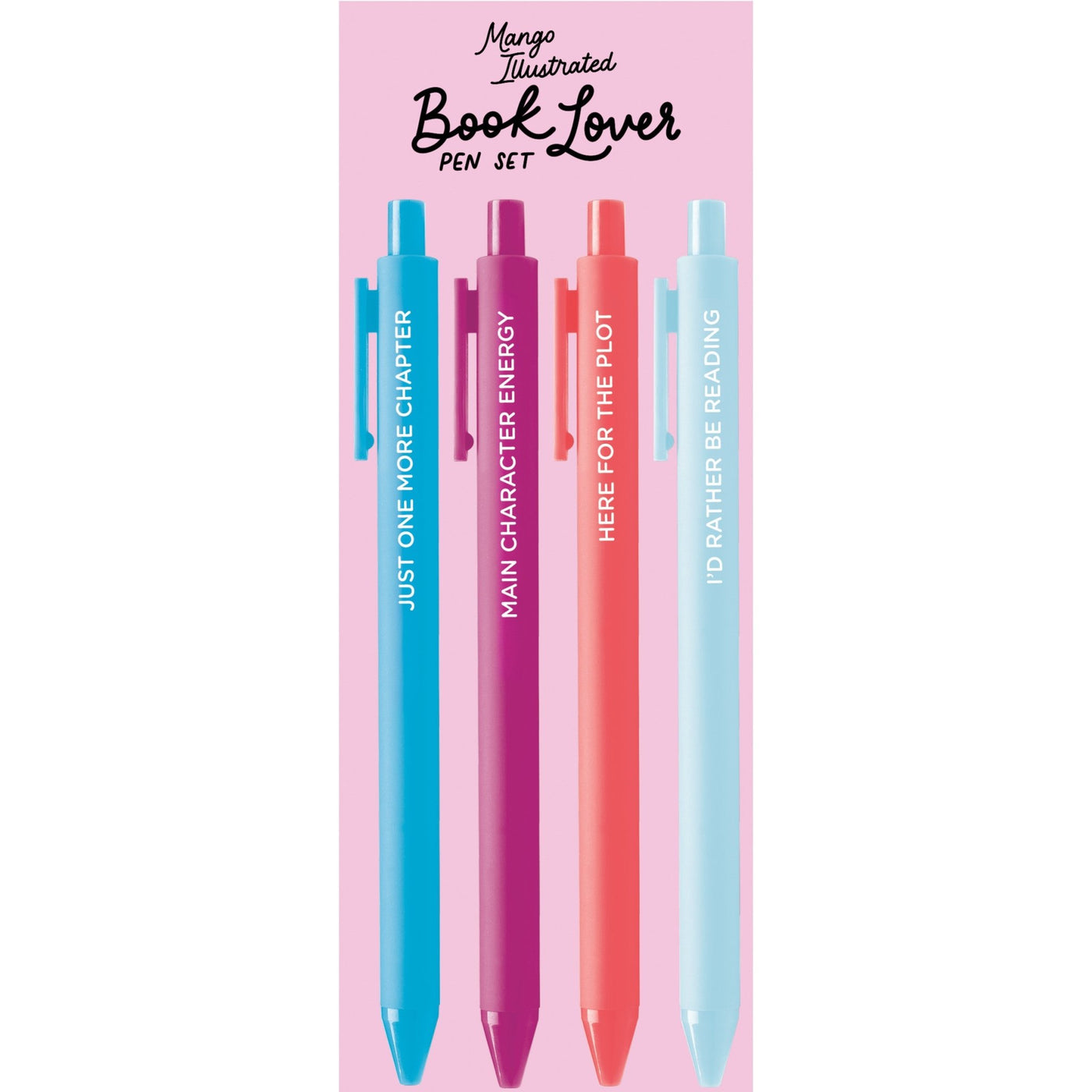 Book Lover pen set - MangoIllustrated - Pen Sets