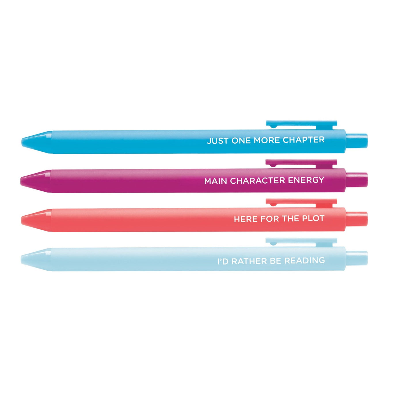 Book Lover pen set, pen set for readers, bookish pen set