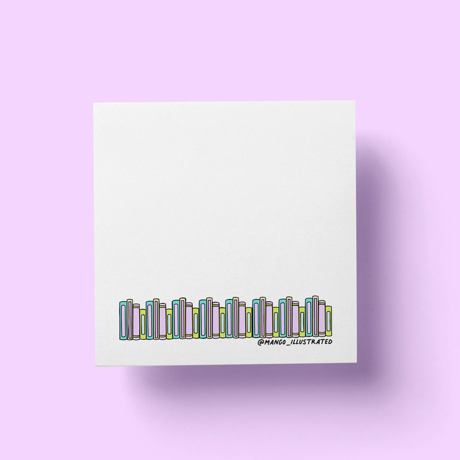 Bookshelf Sticky Notes