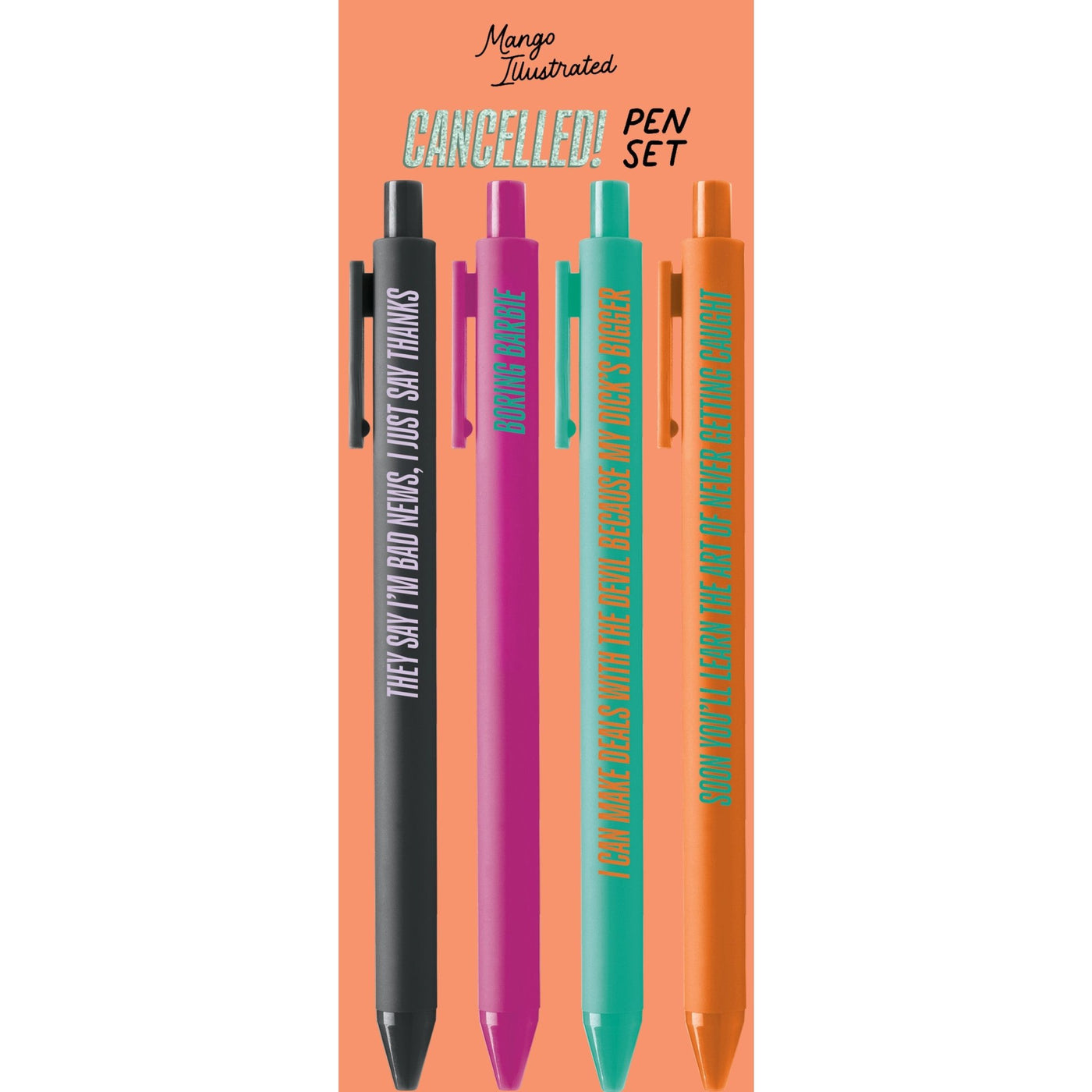 CANCELLED! Pen Set - Ships late October 2025 - MangoIllustrated - Pen Sets