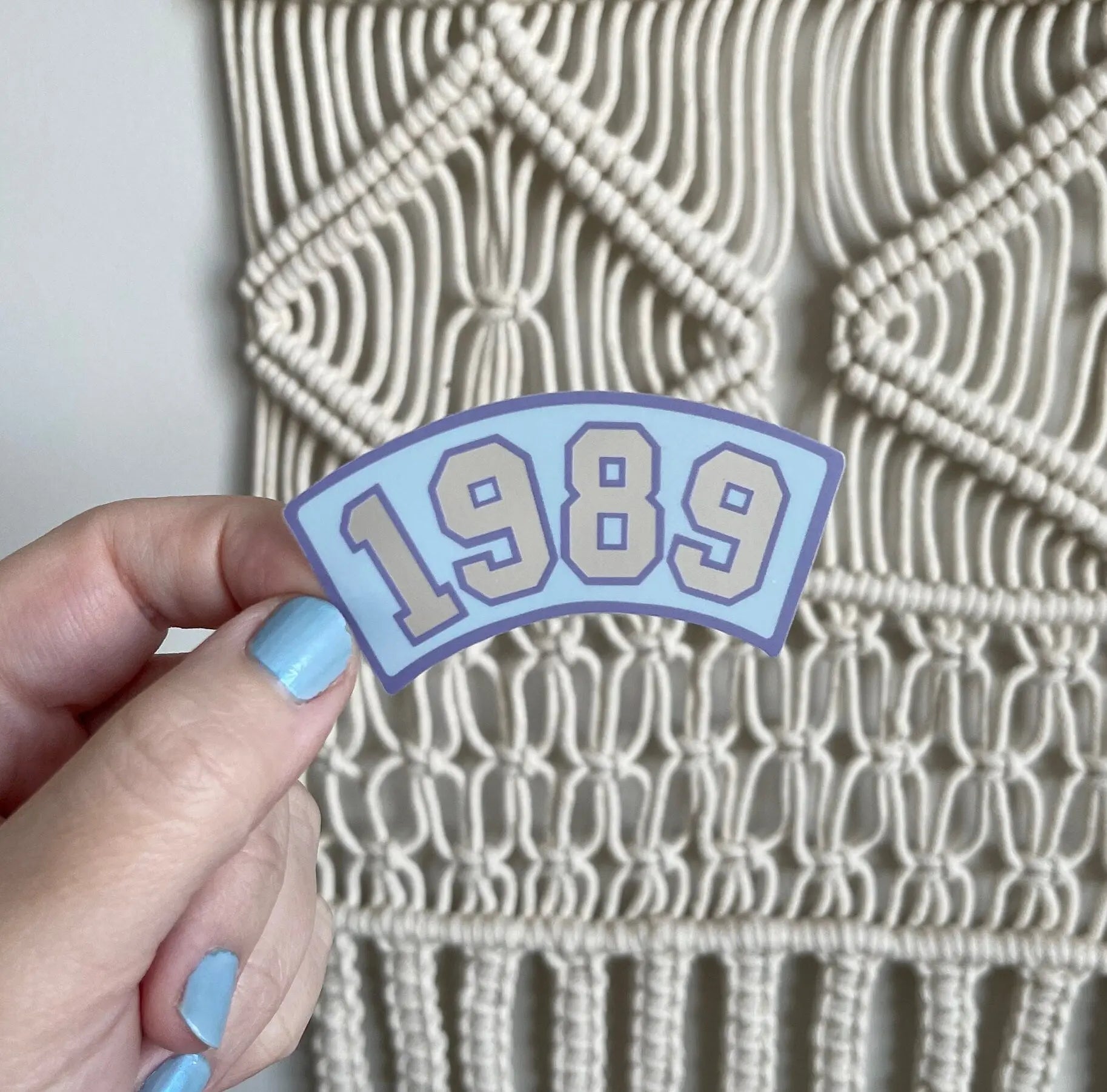 CLEAR 1989 Collegiate sticker - MangoIllustrated - Sticker