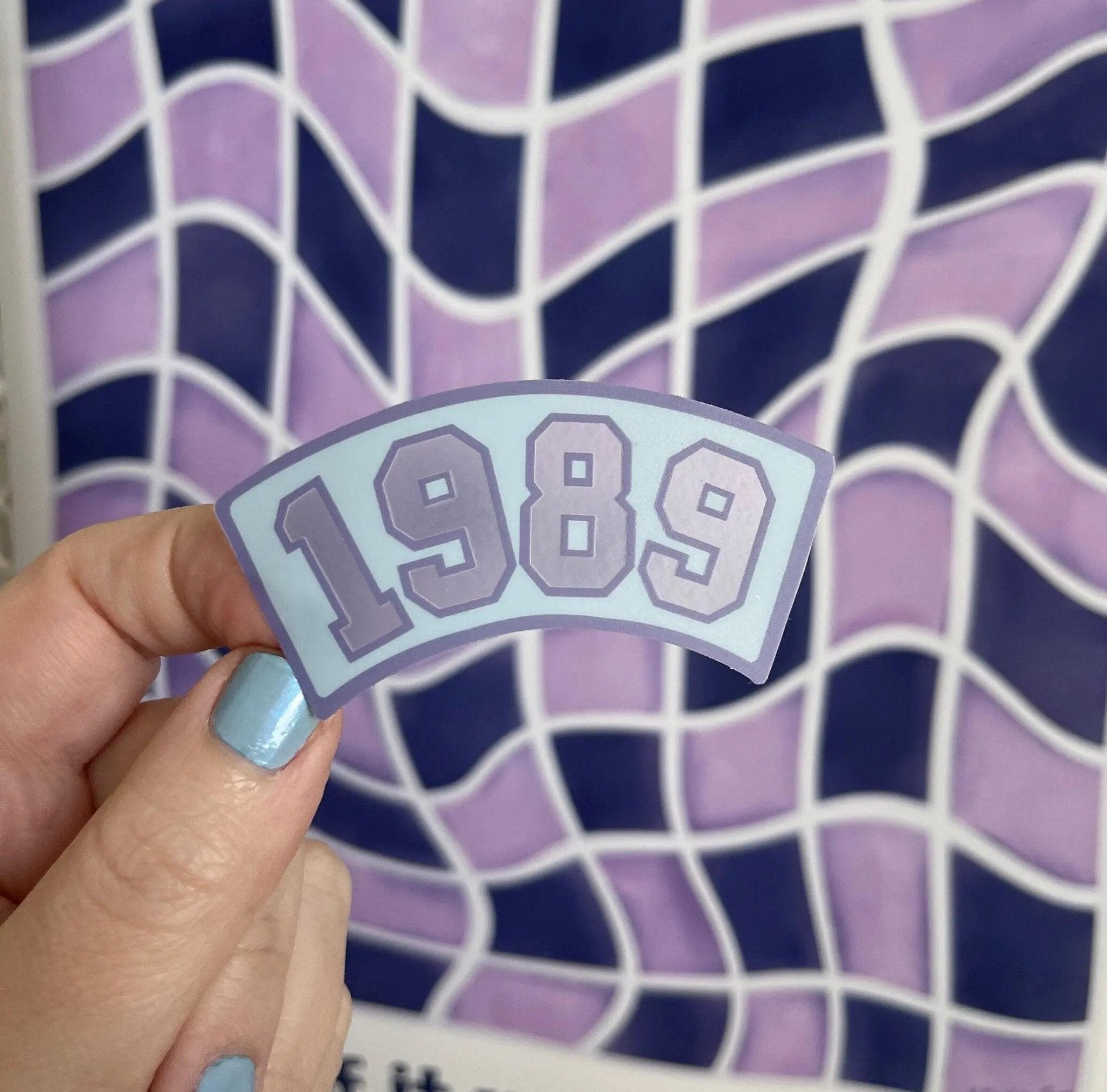 CLEAR 1989 Collegiate sticker - MangoIllustrated - Sticker