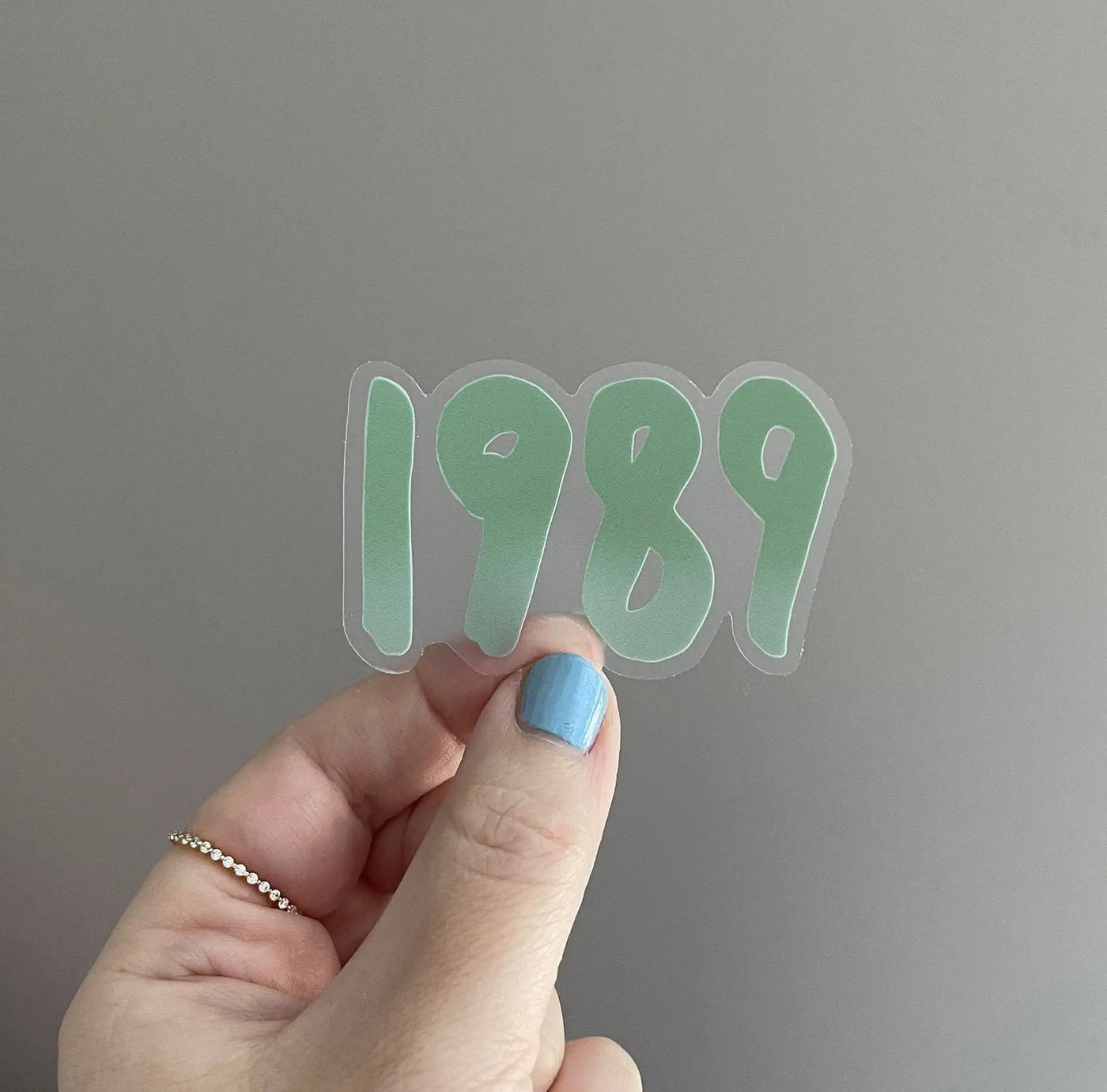 CLEAR 1989 sticker - green - MangoIllustrated - Sticker