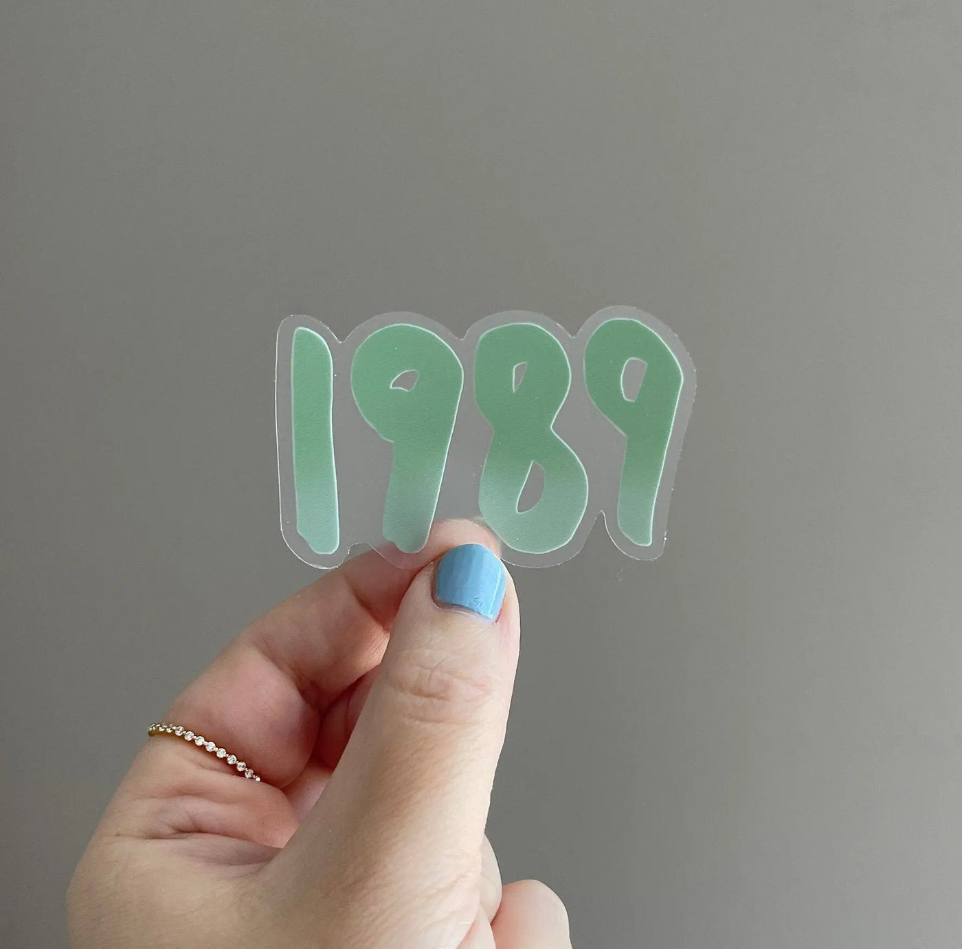 CLEAR 1989 sticker - green - MangoIllustrated - Sticker