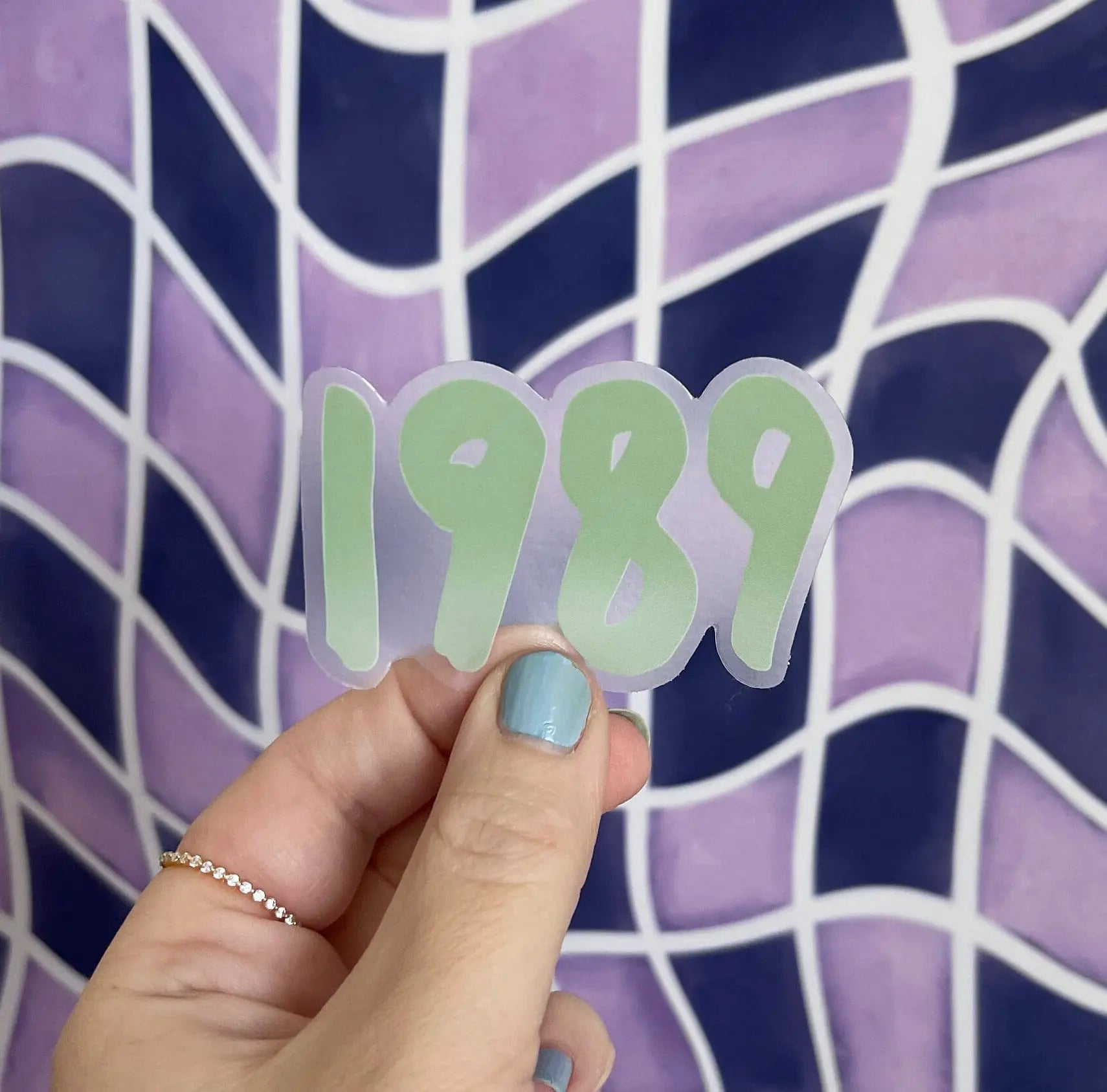 CLEAR 1989 sticker - green - MangoIllustrated - Sticker