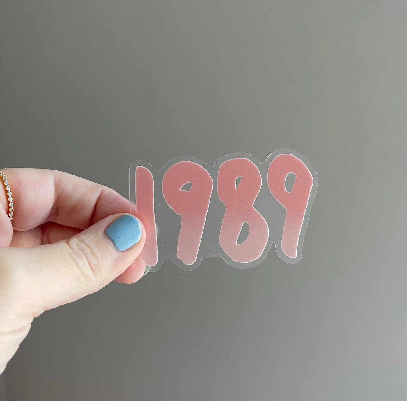 CLEAR 1989 sticker - pink - MangoIllustrated - Sticker