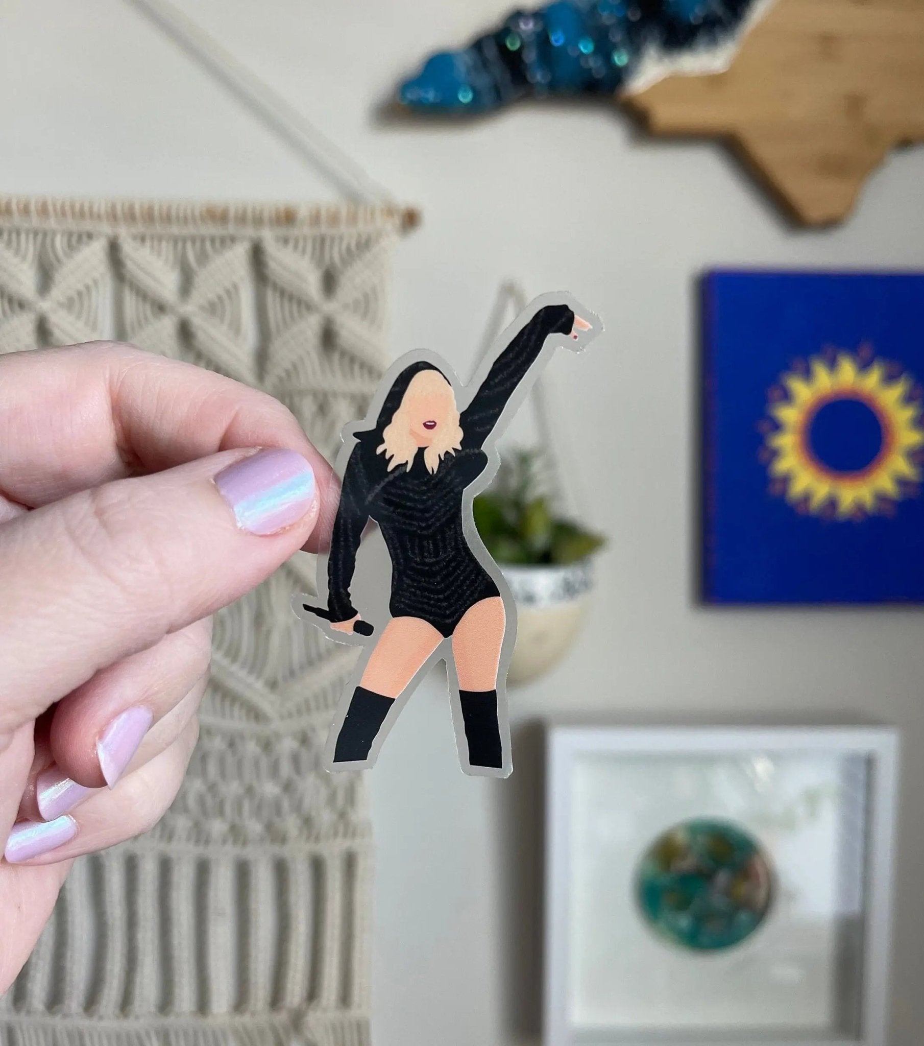 CLEAR Taylor Swift Reputation Tour sticker - MangoIllustrated - Sticker