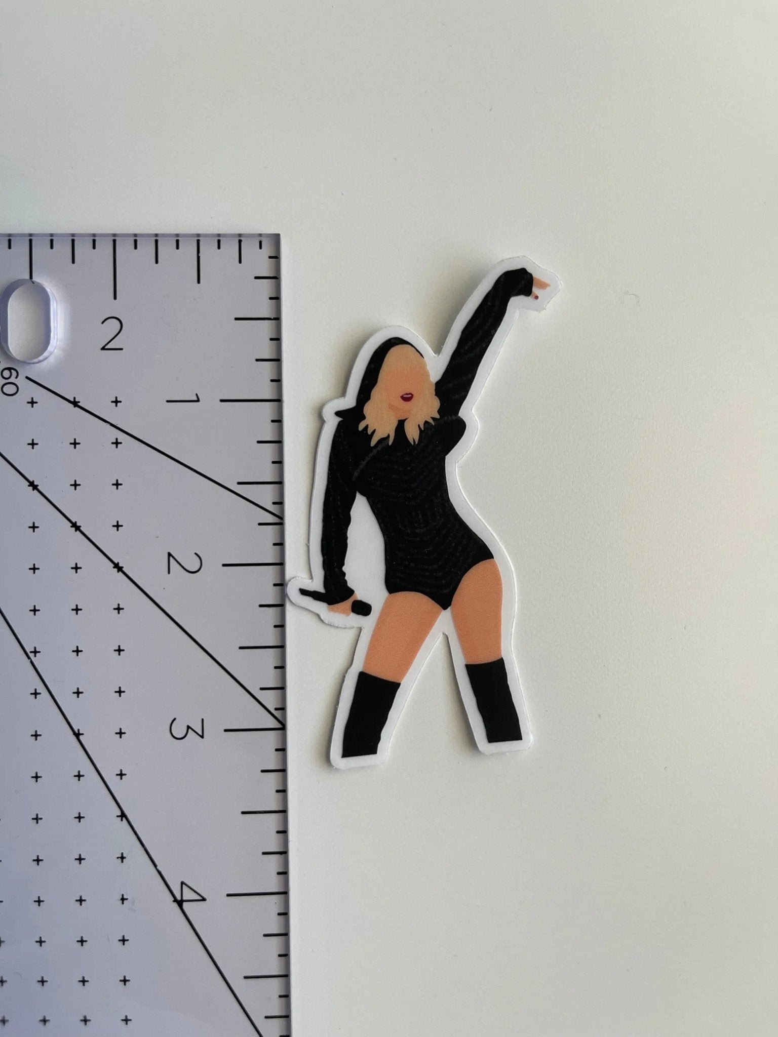 CLEAR Taylor Swift Reputation Tour sticker - MangoIllustrated - Sticker