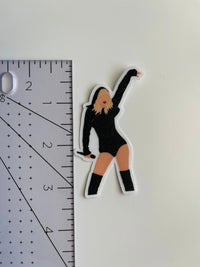 CLEAR Taylor Swift Reputation Tour sticker - MangoIllustrated - Sticker