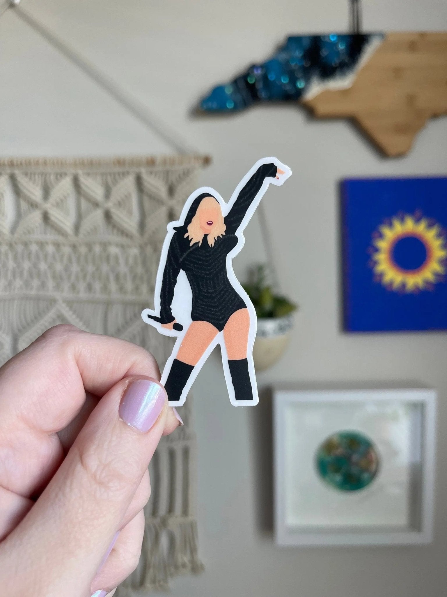 CLEAR Taylor Swift Reputation Tour sticker - MangoIllustrated - Sticker