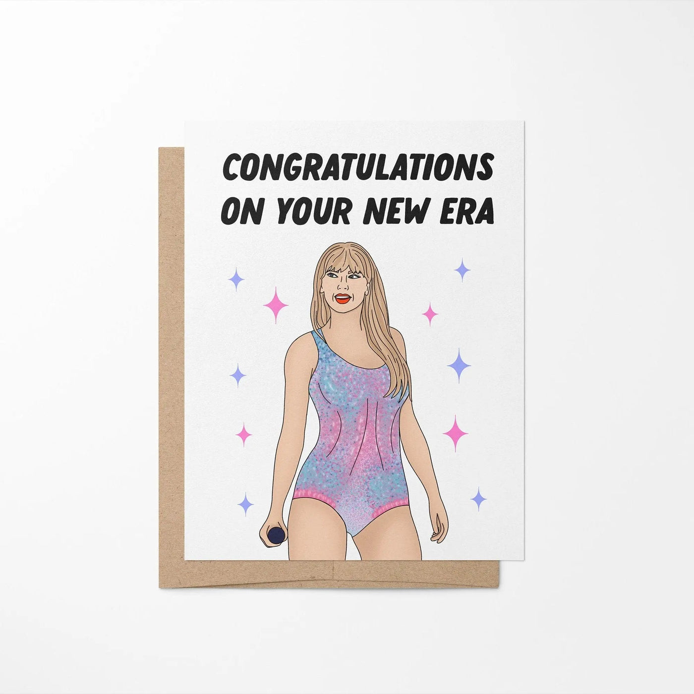 Congratulations on your new era greeting card - MangoIllustrated - Greeting Cards