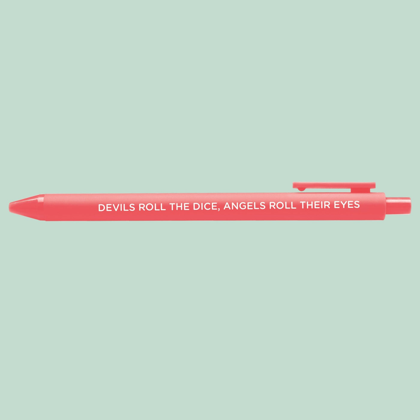 Cruel Summer jotter gel pen - MangoIllustrated - Pens