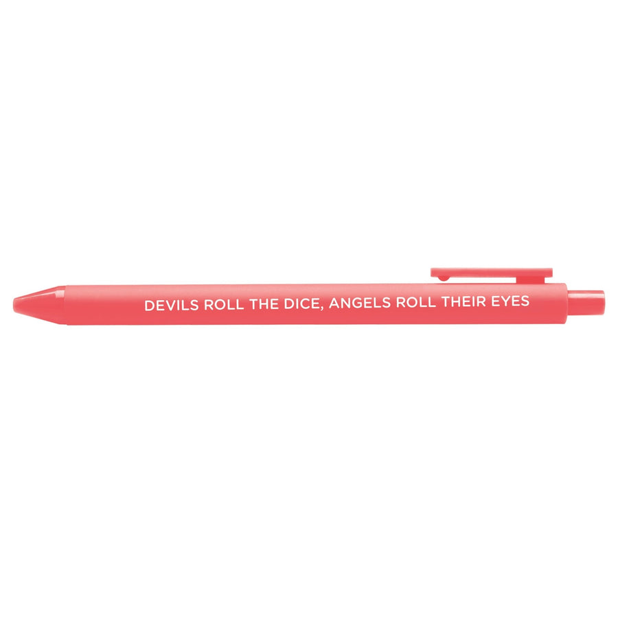Cruel Summer jotter gel pen - MangoIllustrated - Pens