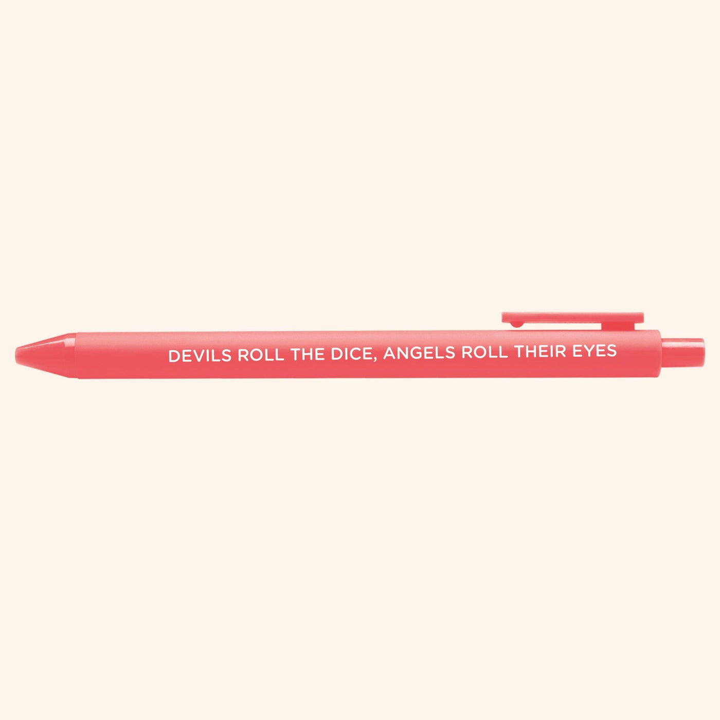 Cruel Summer jotter gel pen - MangoIllustrated - Pens