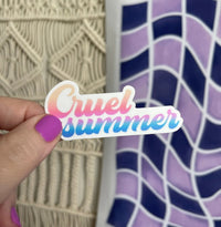 Cruel Summer sticker - MangoIllustrated - Sticker