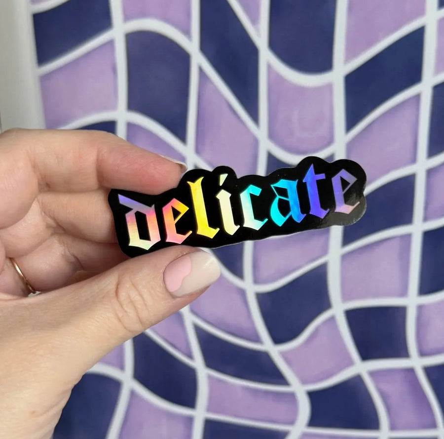 Delicate sticker - MangoIllustrated - Sticker