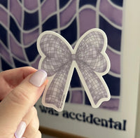Disco Bow sticker - MangoIllustrated - Sticker