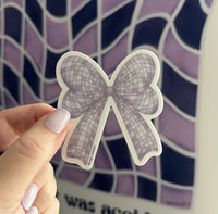 Disco Bow sticker - MangoIllustrated - Sticker