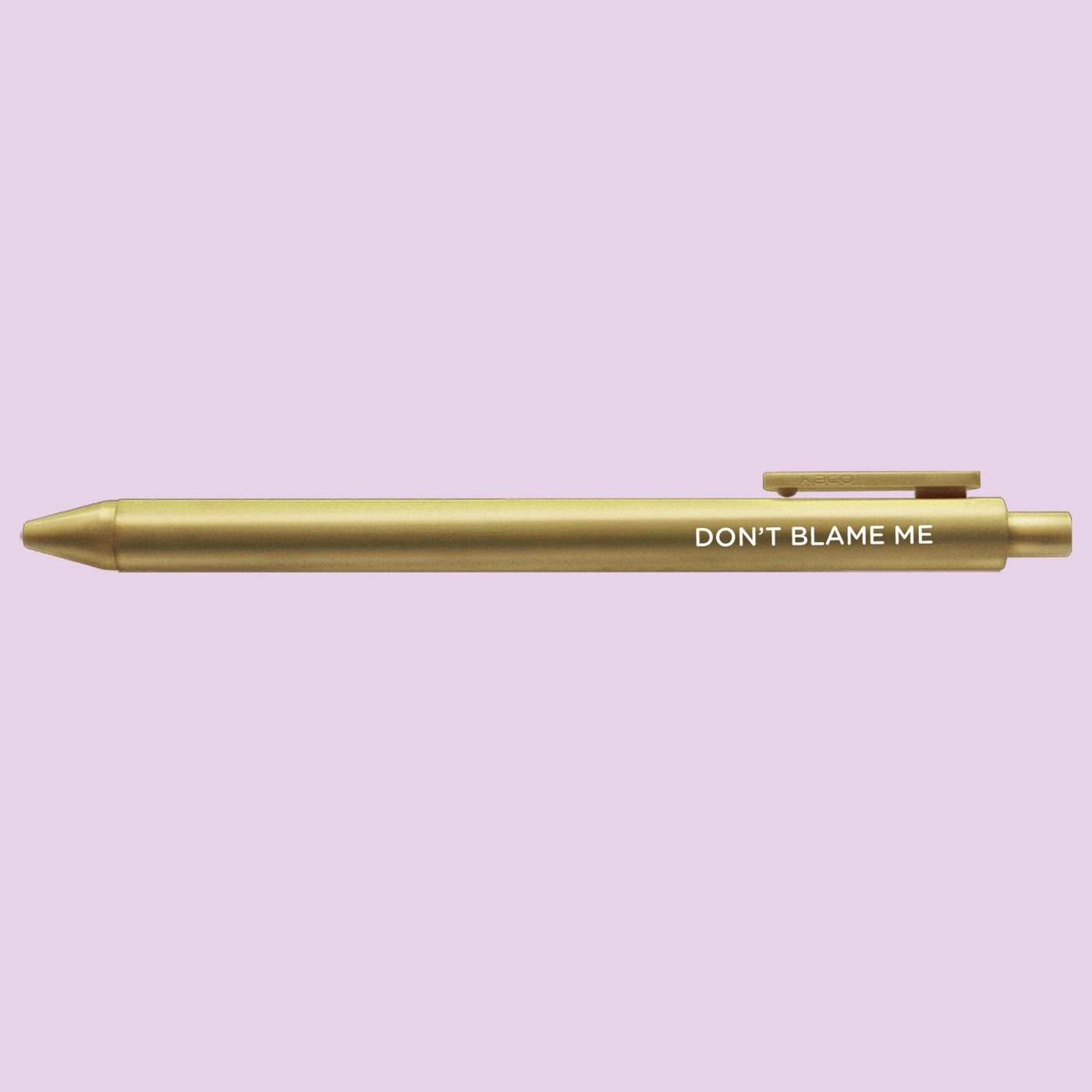 Don't Blame Me jotter gel pen - MangoIllustrated - Pens