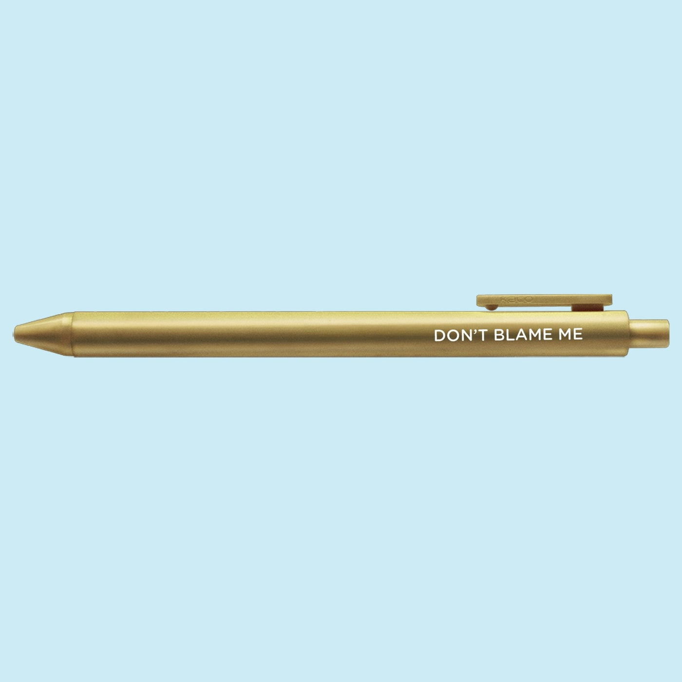 Don't Blame Me jotter gel pen - MangoIllustrated - Pens