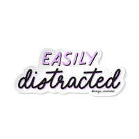 Easily distracted sticker - MangoIllustrated - Sticker