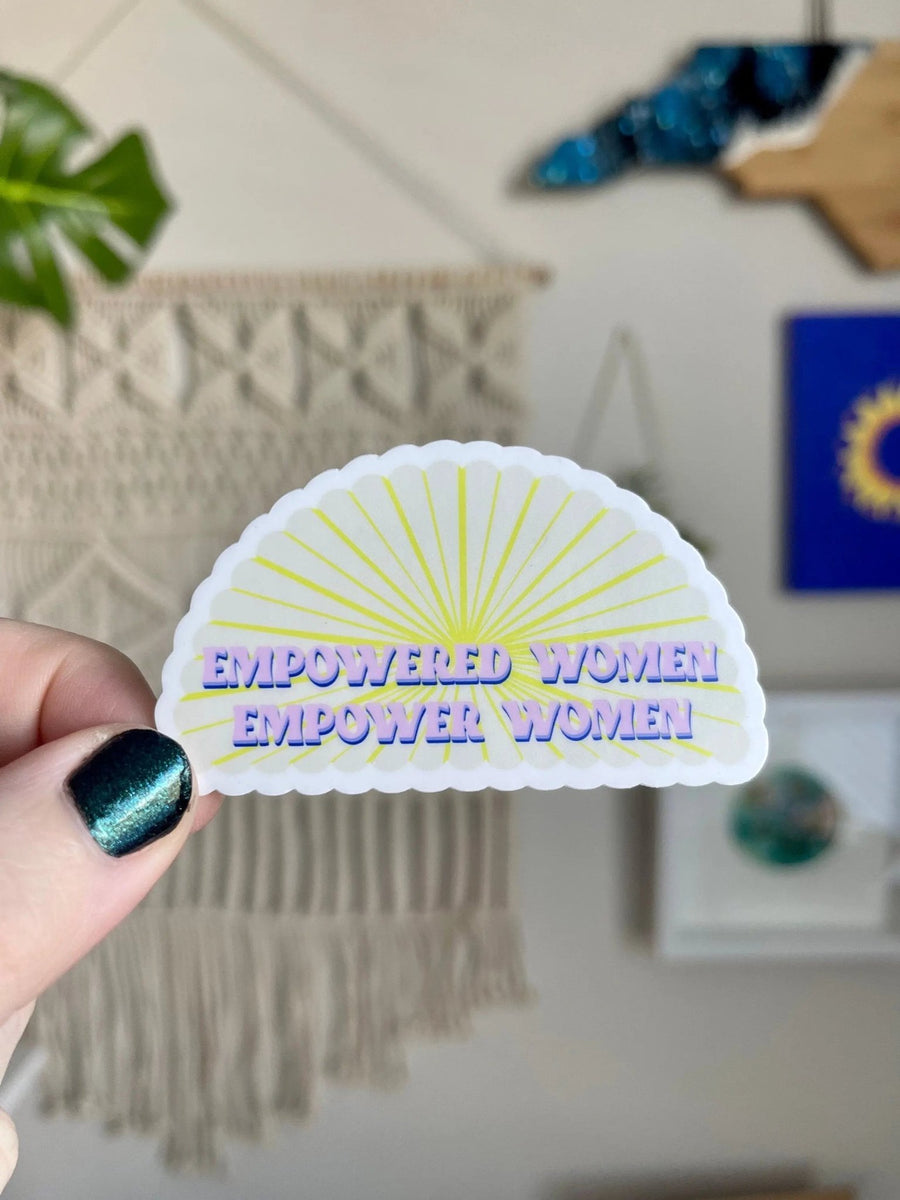 Empowered Women Empower Women sticker - MangoIllustrated - Sticker