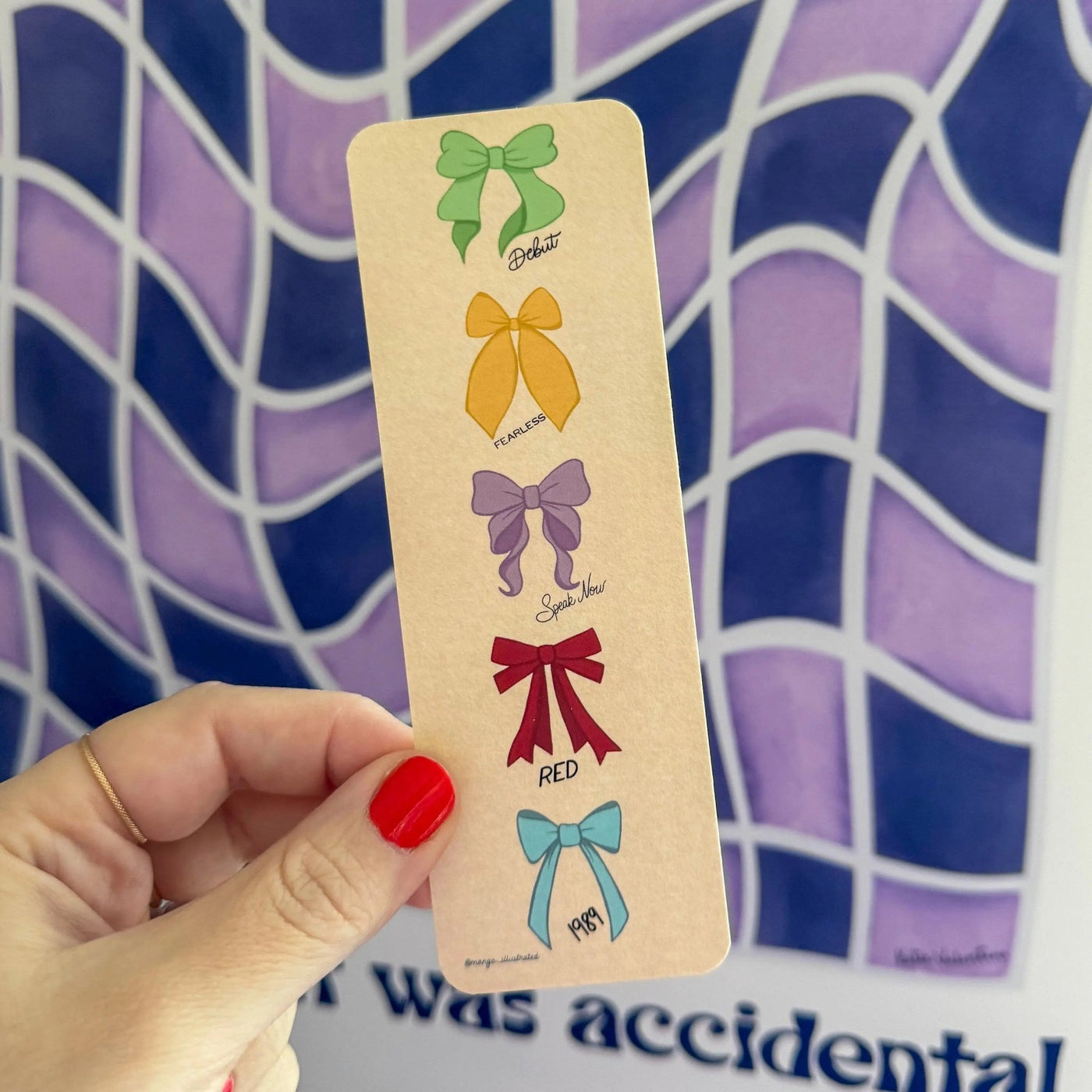 Eras Bows bookmark - MangoIllustrated - Bookmarks