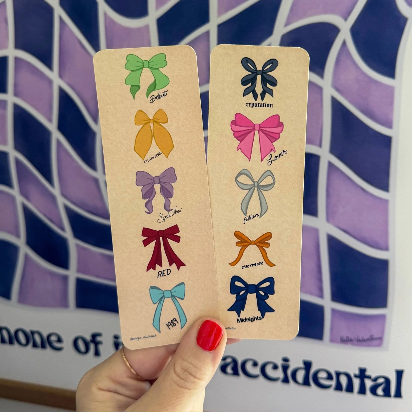 Eras Bows bookmark - MangoIllustrated - Bookmarks