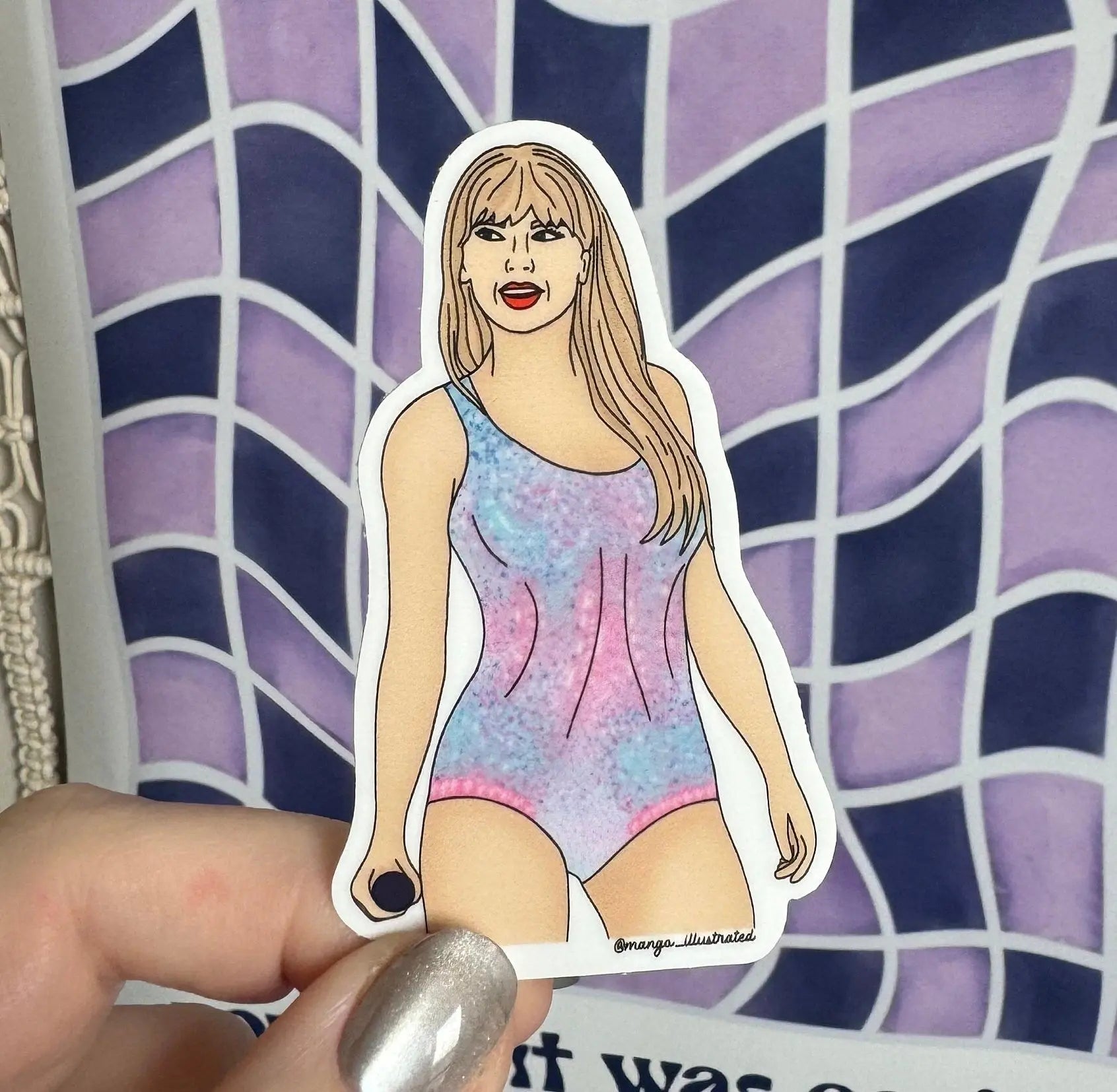 Eras Tay sticker - MangoIllustrated - Sticker